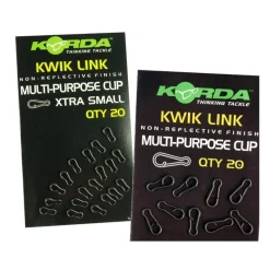 Korda Montages Carpe^Agrafe Kwick Link - Pack