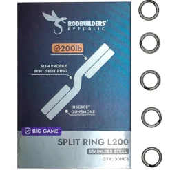 Rodbuilders Republic Petit Matériel^Anneau Brisé Split Ring Big Game