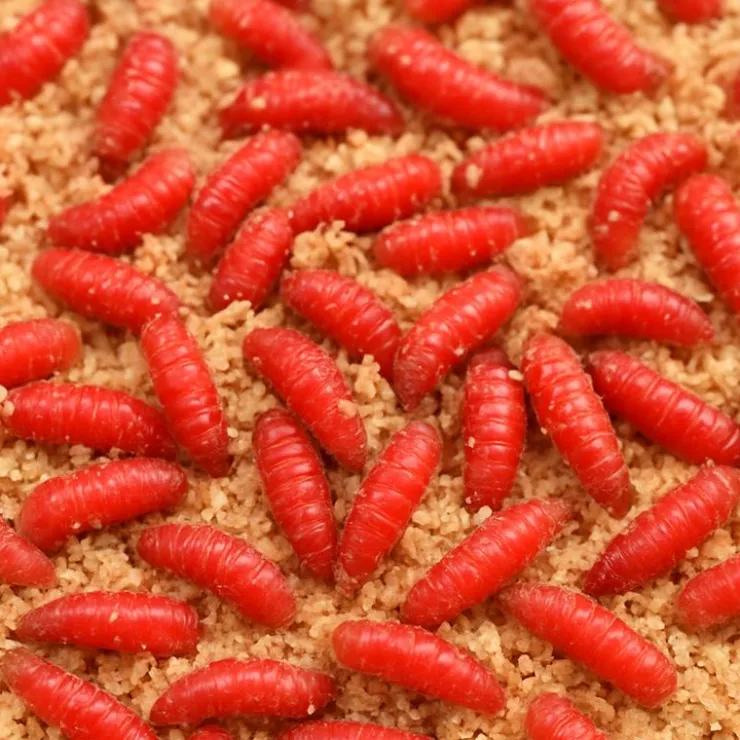 Pecheur.com Appâts - Amorces|Appâts Carpe * Asticots Rouge