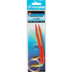 Flashmer Lignes Montées * Avançons À Lieu Alevins Plumes