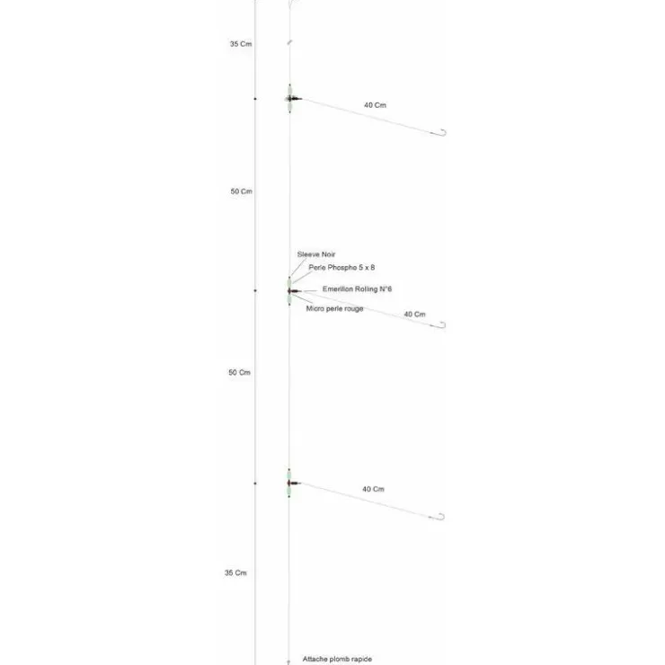 Autain Lignes Montées * Bas De Ligne 313 Hx
