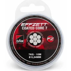 Effzett Fils - Tresses - Bdl Carnassier * Bas De Ligne Coated Core49 Steeltrace - 10M