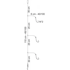 Flashmer Lignes Montées * Bas De Ligne Nylon