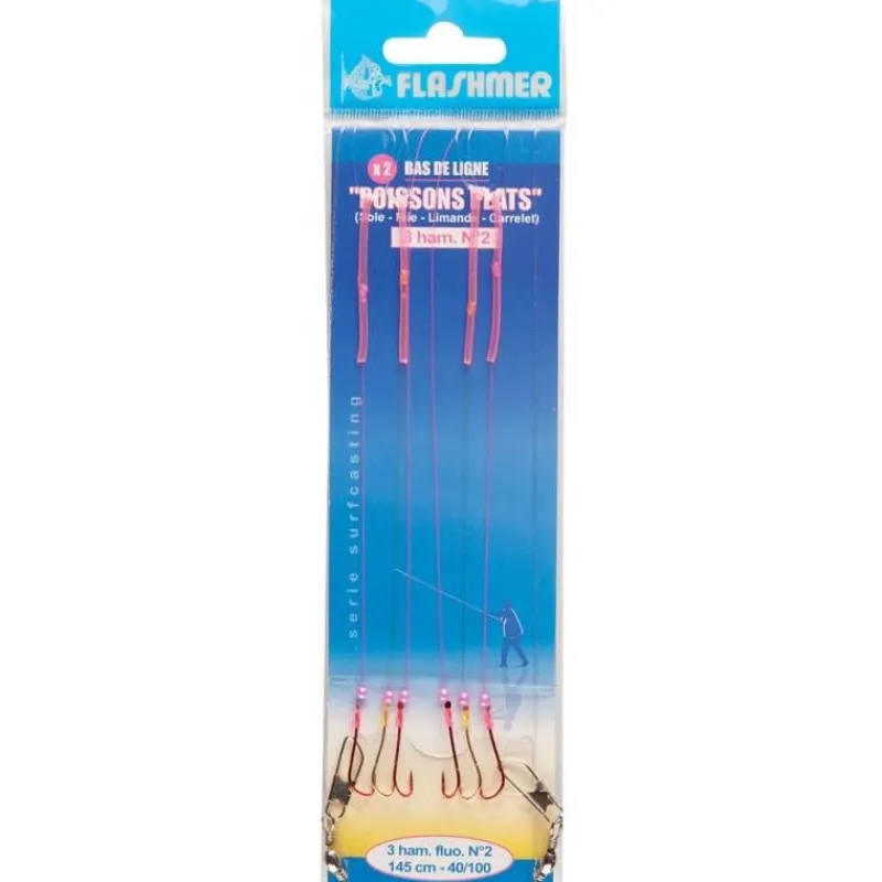 Flashmer Lignes Montées^Bas De Ligne Poissons Plats