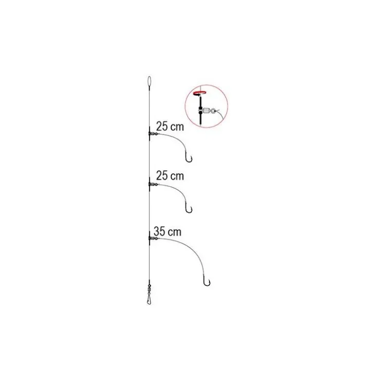 Flashmer Lignes Montées * Bas De Ligne Pro-Line Renforcé