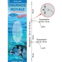 Flashmer Lignes Montées^Bas De Ligne Mer Daurade Royale Atlantic