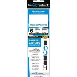 Sunset Tresses - Fils - Bdl Mer^Bas De Ligne Bateau Rs Competition Special Daurade - Fluoro