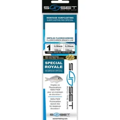 Sunset Tresses - Fils - Bdl Mer^Bas De Ligne Surfcasting Rs Competition Special Royale - Fluoro
