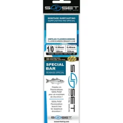 Sunset Tresses - Fils - Bdl Mer * Bas De Ligne Surfcasting Rs Competition 2X Special Bar / Fluoro