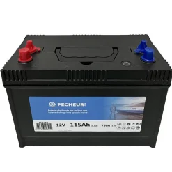 Pecheur.com Batteries & Chargeurs * Batterie Decharge Lente Marine 115Ah