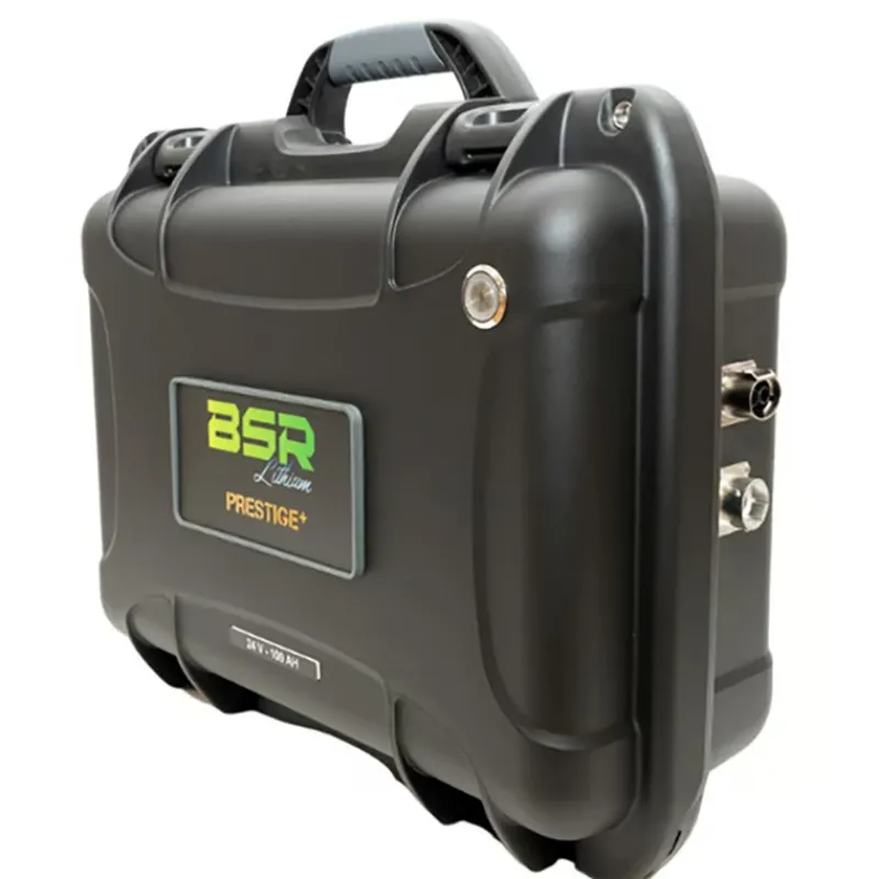 BSR Batteries & Chargeurs^Batterie Lithium Prestige Lifepo4 Gen3+ 24V100ah +1 Sortie Régulée Sondeur Et Chargeur Non Étanche 10A