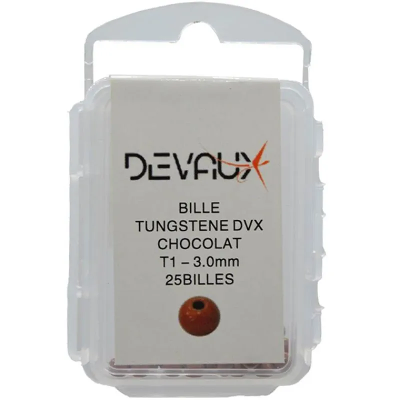 Devaux Fly Tying^Bille Tungstene Dvx Chocolat