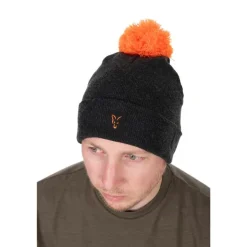 Fox Bonnets, Tours De Cou & Gants * Bonnet Collection Bobble Hat - Noir