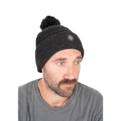 Fox Matrix Bonnets, Tours De Cou & Gants * Bonnet Grey Sherpa Bobble Hat - Gris