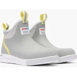 Xtratuf Bottes & Chaussures * Bottes Femme Wmns Ankle Deck Boot Sport - Gris/Jaune
