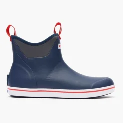 Xtratuf Bottes & Chaussures * Bottes Homme Ankle Deck Boot - Bleu Marine/Rouge