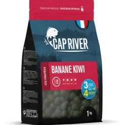 Cap River Appâts Carpe * Bouillette Banane Kiwi