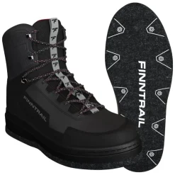 Finntrail Wading|Wading * Chaussures De Wading Wademan Feutre - Dark Grey