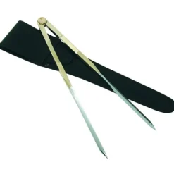 Euromarine Outils De Navigation * Compas Droit + Etui Cuir Noir