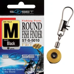 Sunset Montage Ligne * Coulisseau Round Fish Finder St-S-5010 - Par 6