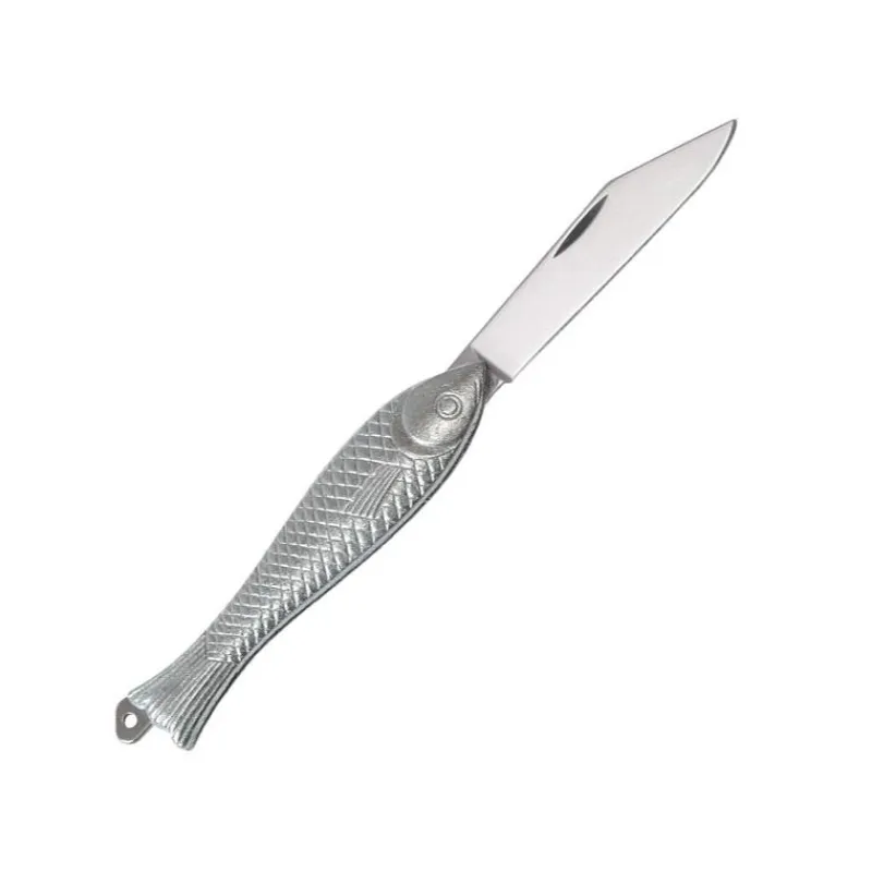 Mikov Outillage^Couteau Poisson Argenté