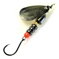 Bretton Leurres Truite * Cuiller Tournante No Kill Noir Acier