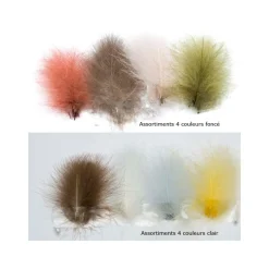 JMC Fly Tying^Cul De Canard Selection Assortiment