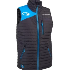 Garbolino Vestes De Pêche * Doudoune Sans Manche Homme Body Warmer Squadra - Noir/Bleu