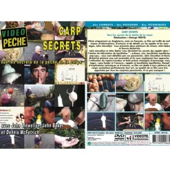 Vidéotel Cadeaux & Décoration|Cadeaux & Décoration^Dvd - Carp Secrets Avec John Llewellyn, John Baker Et Dennis Mc Fetrich