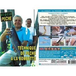 Vidéotel Cadeaux & Décoration|Cadeaux & Décoration^Dvd - Technique De Peche À La Bombette Avec Leo Et Gerard Trinquier - Multi Peche - Video Peche