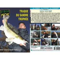 Vidéotel Cadeaux & Décoration|Cadeaux & Décoration^Dvd - Traque Du Sandre Trophee Avec Jean-Claude Tanzilli - Peche Des Carnassiers - Video Peche