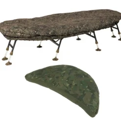 Trakker Bivouac * Ensemble Bedchair + Oreiller Levelite Oval Mf-Hdr