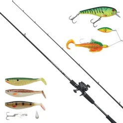 Abu Garcia Ensembles Carnassier * Ensemble Casting Fast Attack Pro Casting Combo