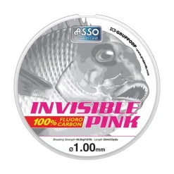 Asso Tresses - Fils - Bdl Mer * Fluorocarbone Invisible Pink - 30M