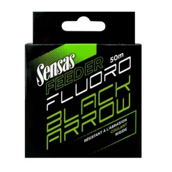 Sensas Fils - Tresses Coup & Anglaise * Fluorocarbone Fluorocarbon Black Arrow - 50M