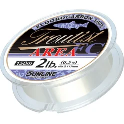 Sunline Fils Truite * Fluorocarbone Troutist Area Fc - 15M