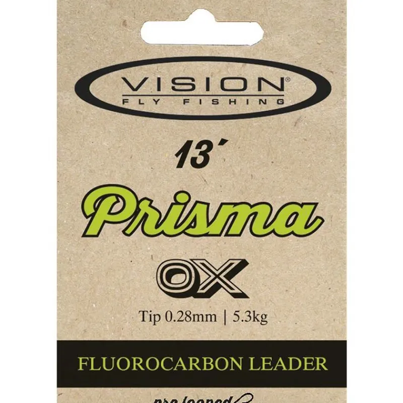 Vision Fils Mouche^Fluorocarbone Prisma Fluorocarbon Leaders 13'