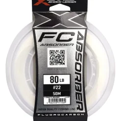 YGK Fils - Tresses Carpe|Fils - Tresses - Bdl Carnassier * Fluorocarbone Fc Absorber Infini Slim & Strong X021 - 30M