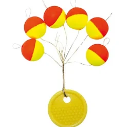 Autain Petit Matériel^Guide Fil Indicateur Fluo Rond Bicolore - Par 6
