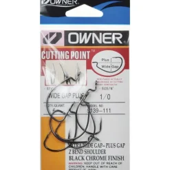 Owner Petit Matériel * Hamecon Texan Wide Gap 5139 - Pack