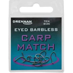 Drennan Feeder * Hameçon Eyed B'less Carp Match
