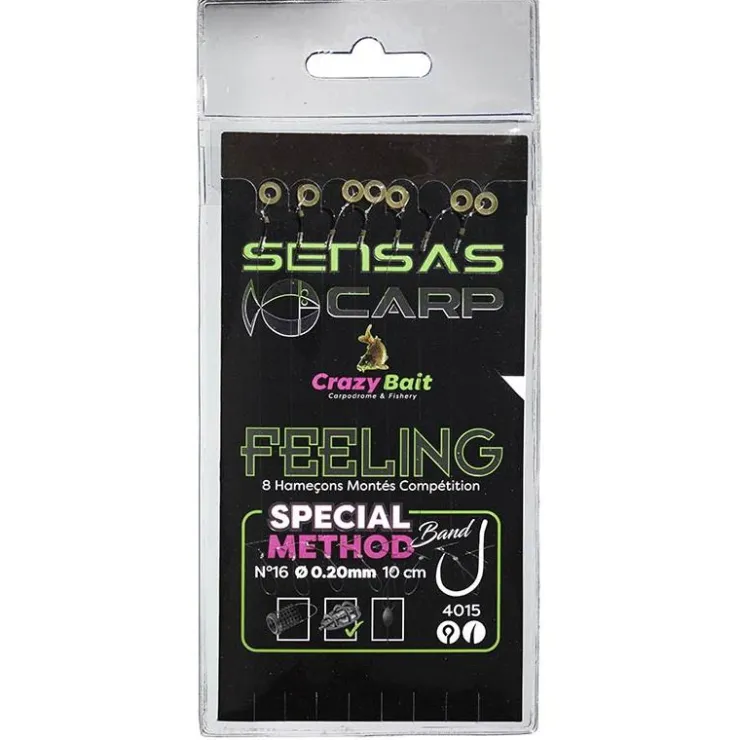 Sensas Feeder * Hameçon Monté Method Band 4015