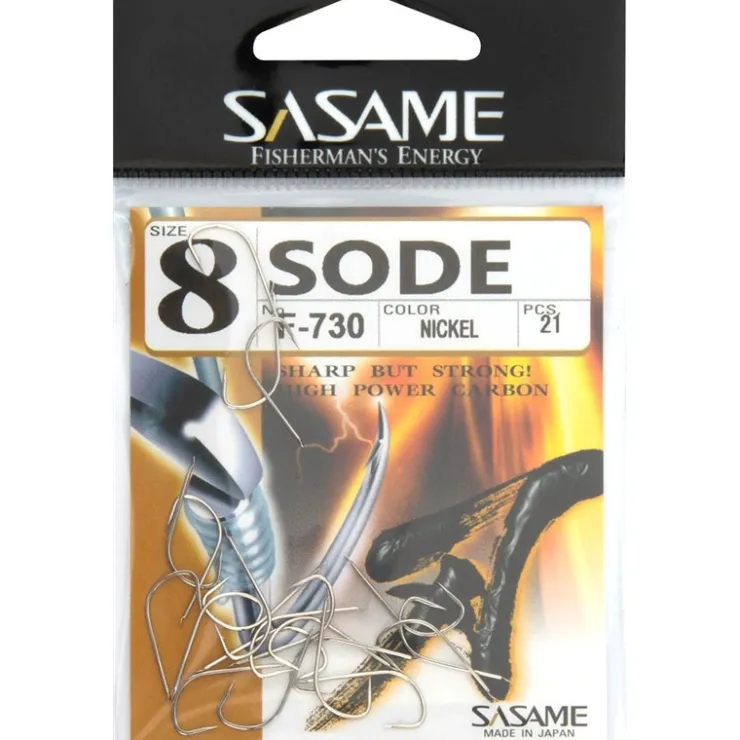 Sasame Hameçons * Hameçon Simple Sode Nickel