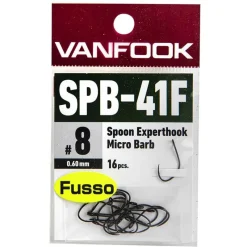 Vanfook Petit Matériel^Hameçon Simple Spoon Experthook Spb-41F - Par 16
