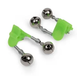 Zebco Détecteurs De Touche Silure|Matériel Surf^Indicateur De Touche After Dark Double Bell Clip On 2 Pack