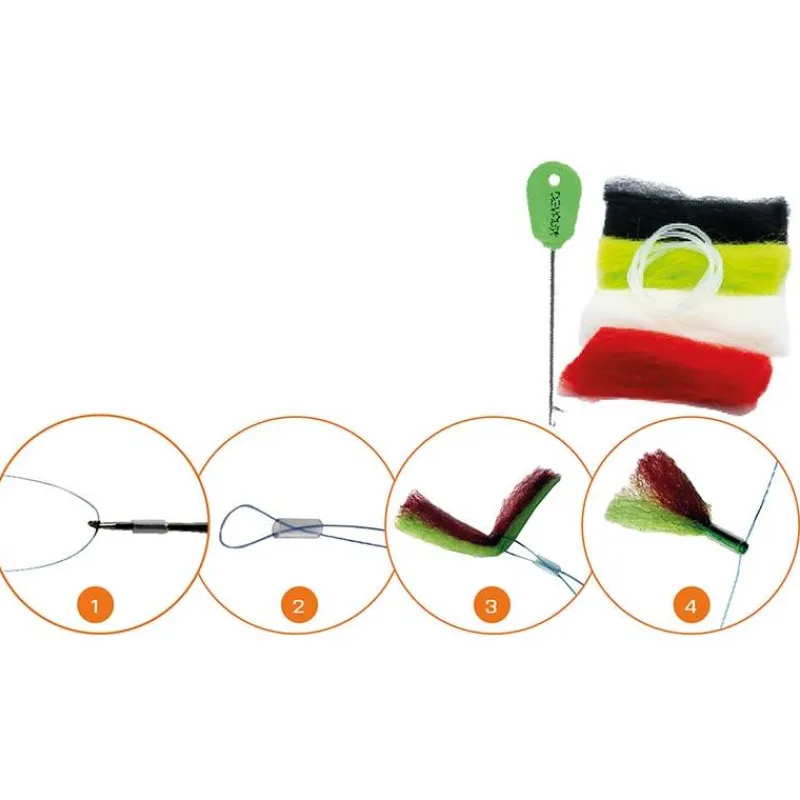 Devaux Fly Tying^Kit De Montage Nymphe Indicator Assortiment