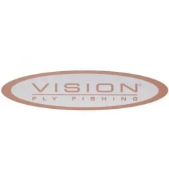 Vision Accessoires Mouche * Logo Ovale Aluminium