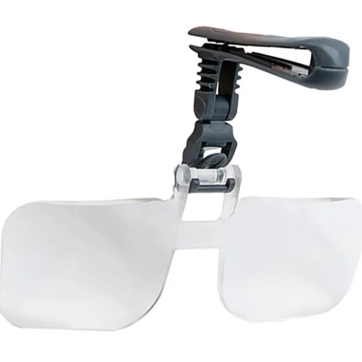 Devaux Fly Tying * Loupe Clip Casquette Carson 2.25X Relevable