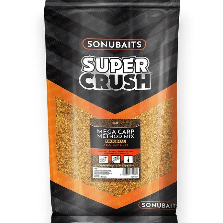 Sonubaits Appâts - Amorces|Feeder * Method Mix Super Crush Mega Carp Method Mix Original