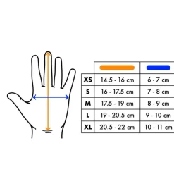 Kinetic Bonnets, Tours De Cou & Gants * itaines Haf Finger Gove Néoprène - Noir